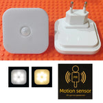 veilleuse led motion sensor lampe sans fil prise murale éclairage nuit chambre couloir moderne