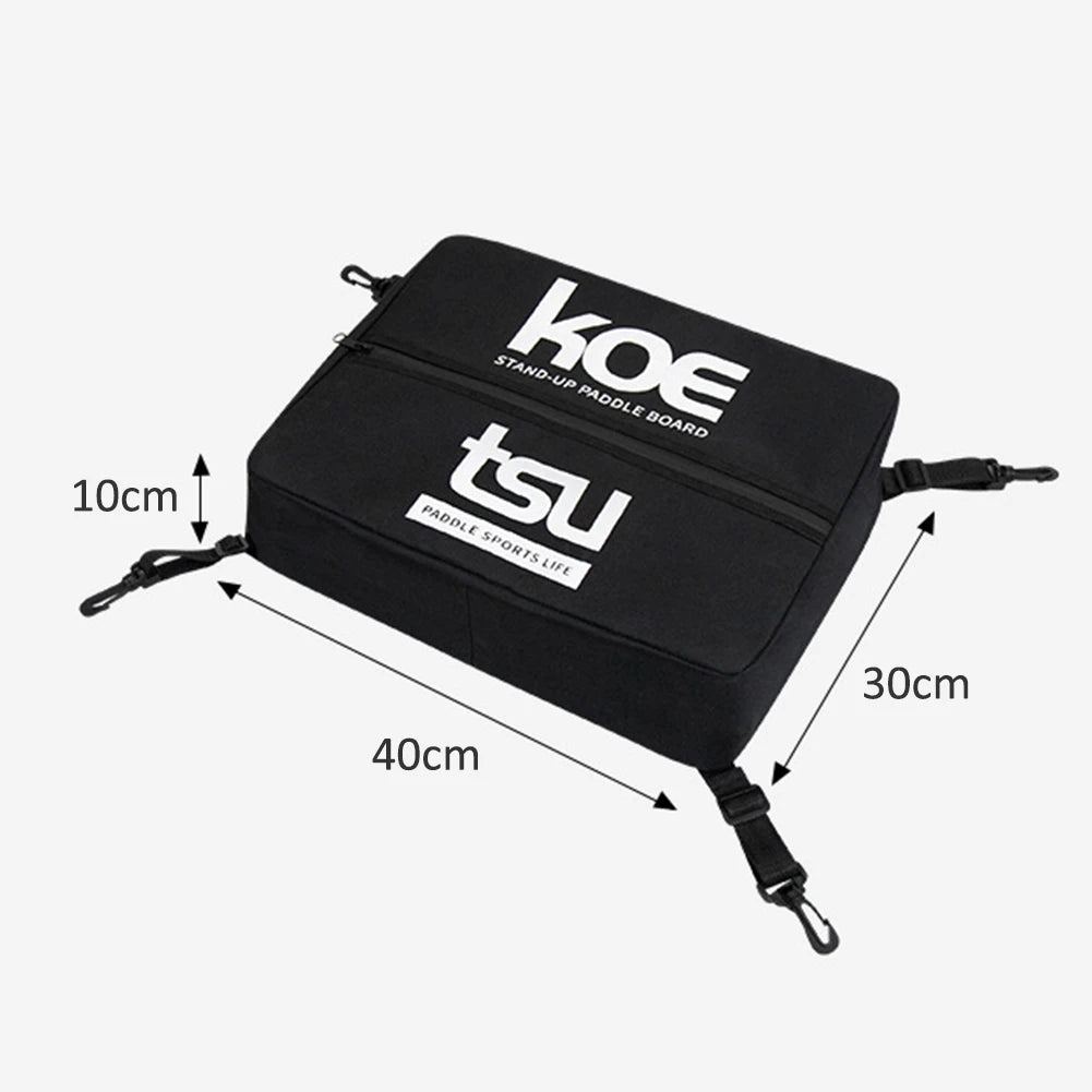 Sac rangement planche paddle bleu rouge noir pratique clips poignée isolation transporte facilement alimentos