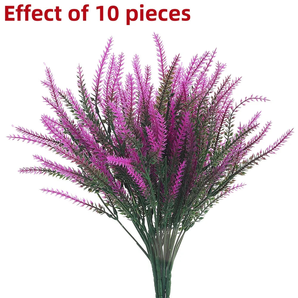décoration intérieure bouquet artificiel violet vert rose jaune blanc moderne minimaliste