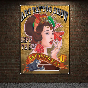 Bannière publicitaire moderne abstraite bleu rouge noir jaune flamme graphique métalliques