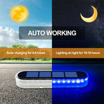 éclairage solaire moderne bleu adhésif ip68 extérieur anti pressure led