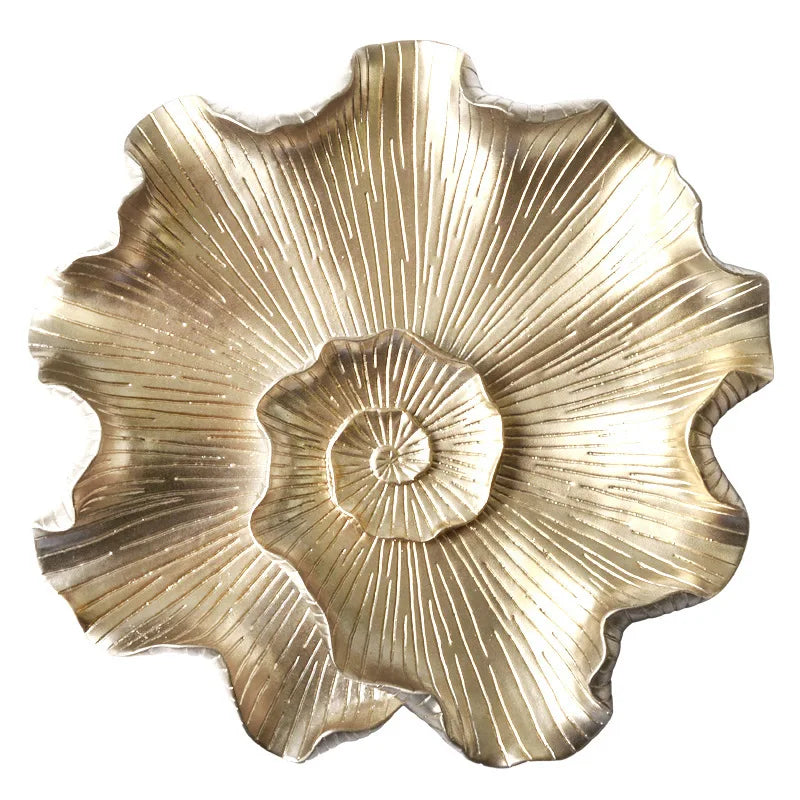 décoration murale plaque or blanc noir spirale élégante adhésive moderne chambre salon