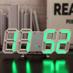 horloge digitale led horloge table cubique moderne minimaliste alarme