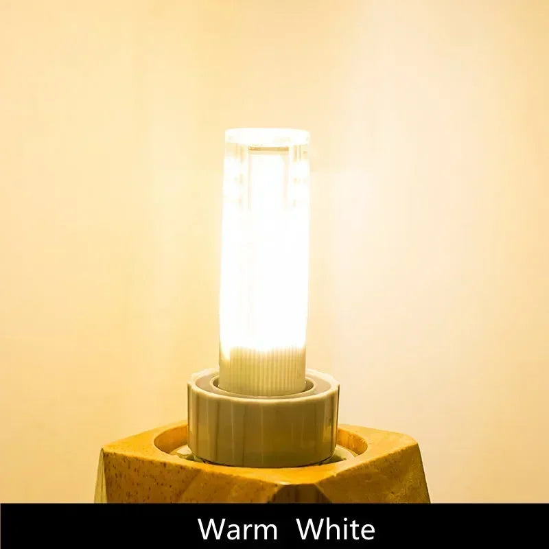 ampoule led blanc froide grains maïs base e14 g4 g9 moderne opacité 58mm 50000h