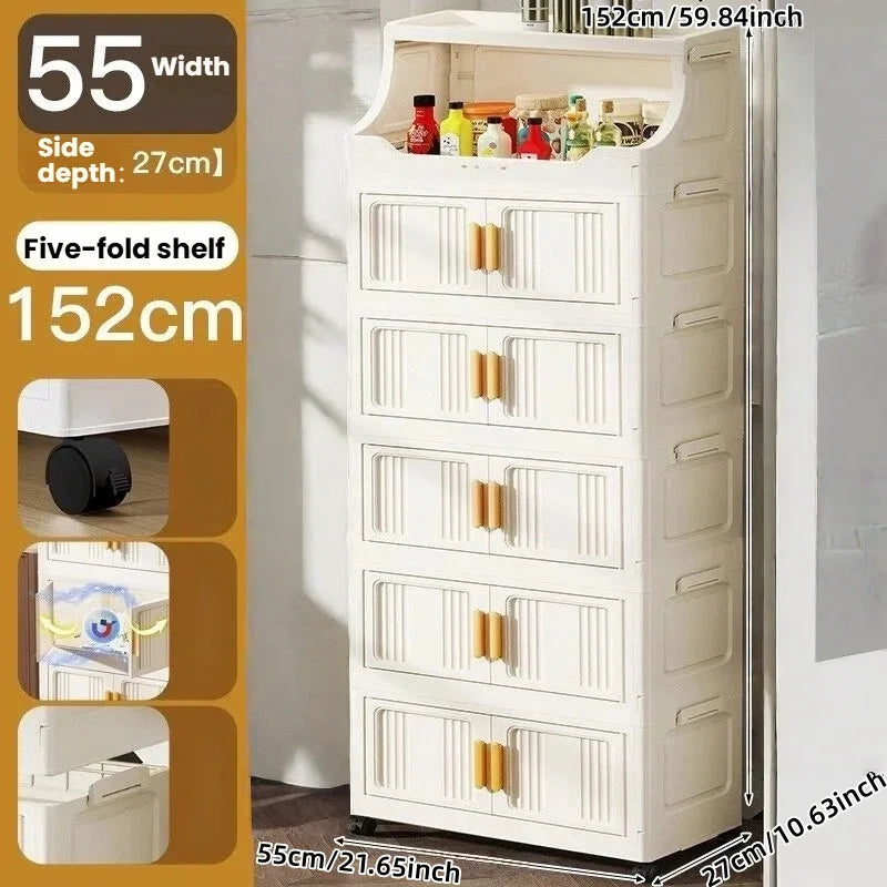 boîtes rangement blanc moderne roulettes porte tiroir compartiments transparents facile