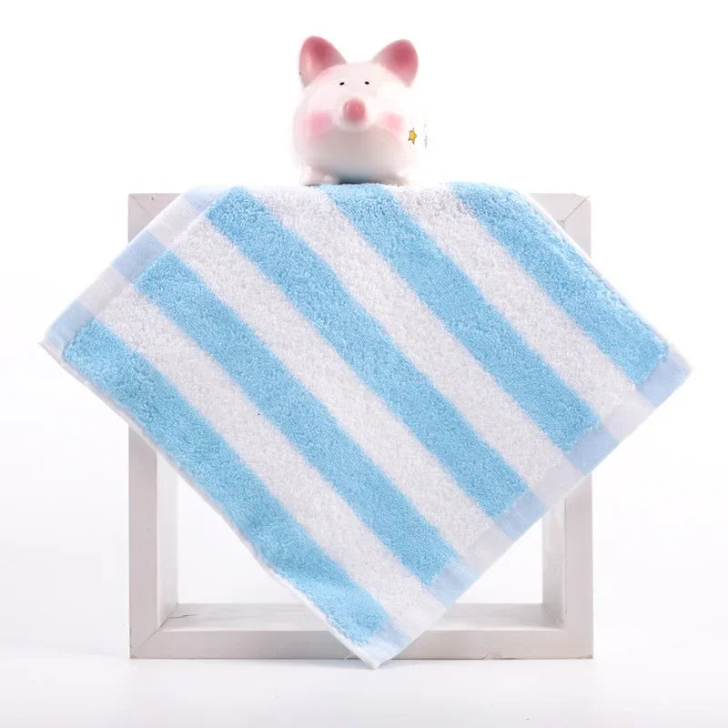 serviettes coton rayées absorption rapide séchage instantané clips modernes enfants toilette