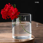 vases transparents modernes verre décoration table centre fêtes mariage