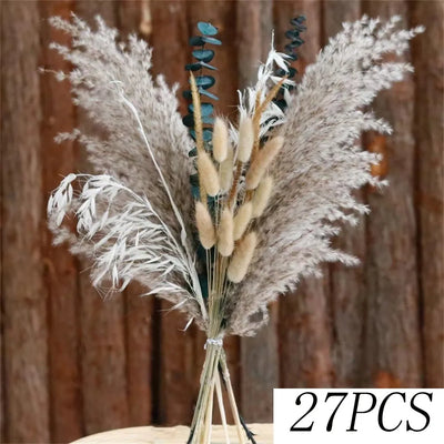 bouquet fleurs séchées naturelles décoration maison rustique bohème anniversaire mariage