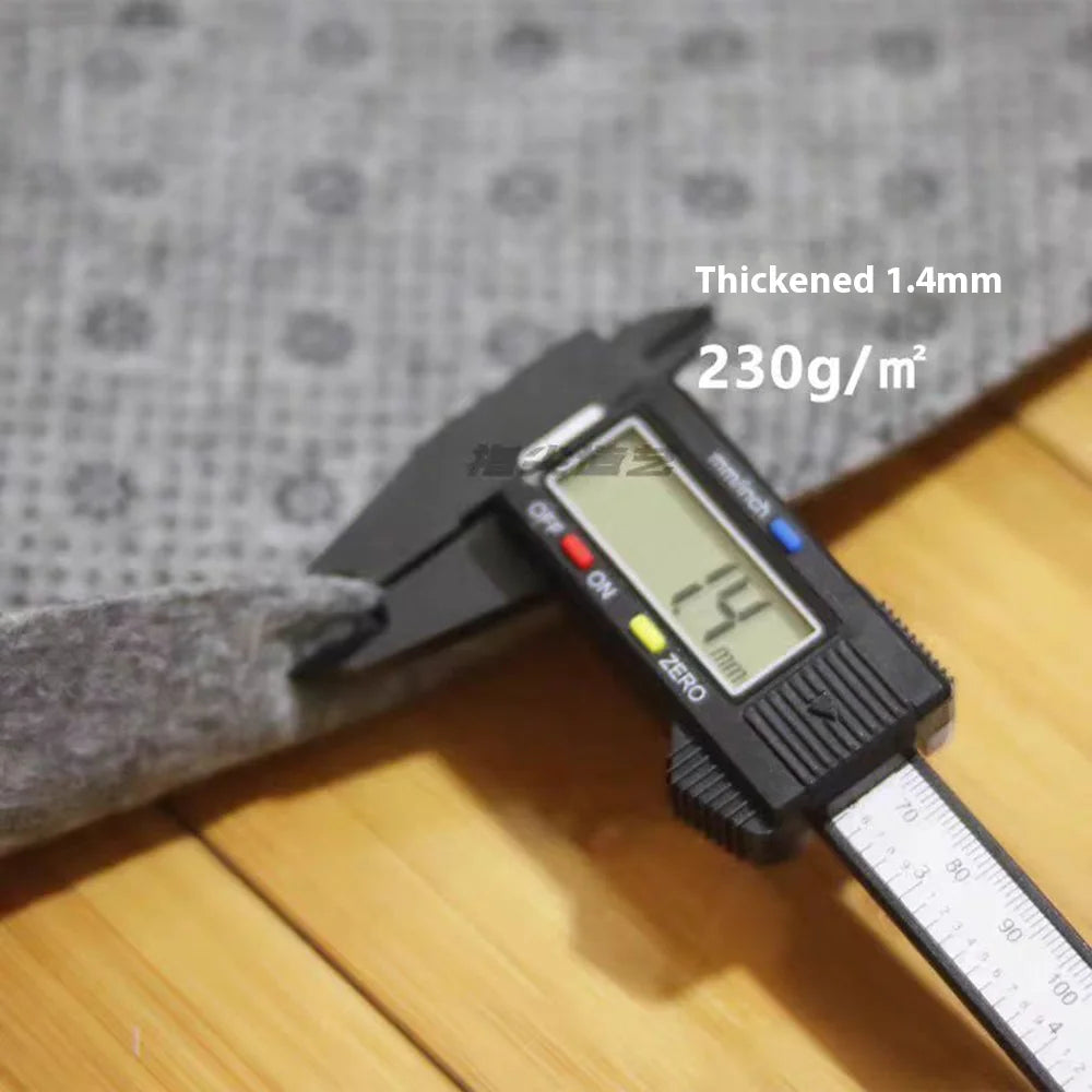 tissu polyester coton imperméable tissu filet rug tufting tissu gris blanc points noirs tissage