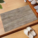tapis gris clair antidérapant aspect bois moderne porte extérieur imperméable sol maison