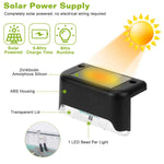 éclairage extérieur led solaire ip44 adhésif moderne transparent noir autonomie