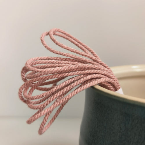 corde macramé coton pur torsadée bijoux artisanaux projets créatifs diy fait main