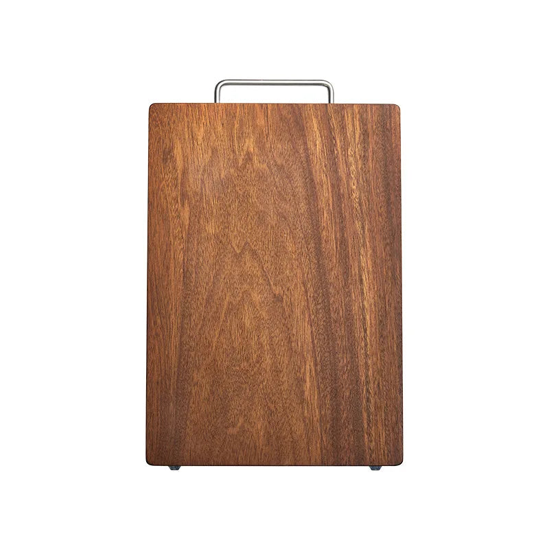 planches découper bois marron poignée métallique antibactérienne anti moisissure moderne minimaliste respectueux environnement