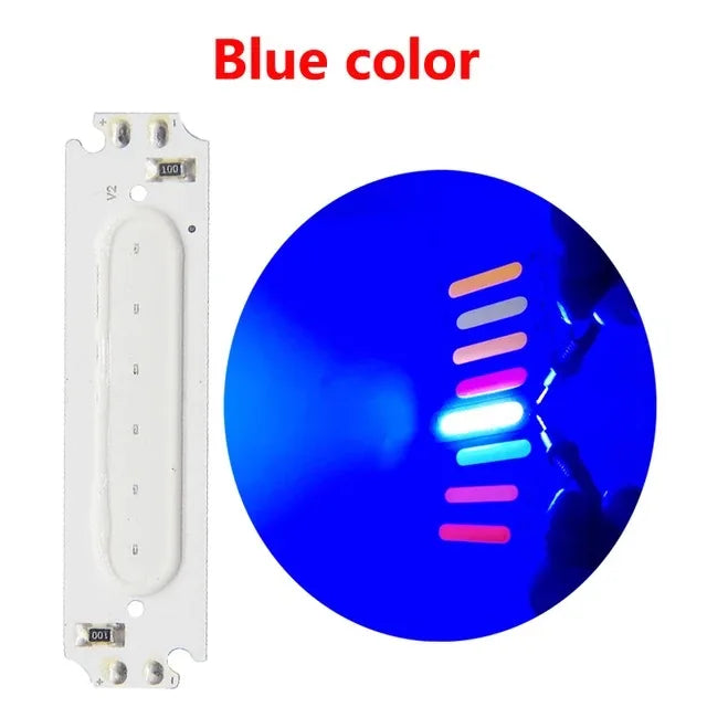 ampoules led chip blanc orange bleu rose rouge vert modernes lumineuses multicolores
