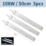 barre lumineuse led blanc moderne 40cm 50cm aimants connecteurs 6500k 220v 2000lm 180deg