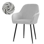 housse chaise velours moderne orange bleu beige vert rouge violette bleu marine polyestèreversible universal
