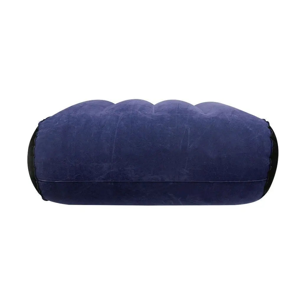 coussin gonflable velours bleu marine moderne confortable literie aiguilles triangle rectangulaire