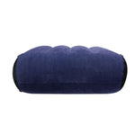 coussin gonflable velours bleu marine moderne confortable literie aiguilles triangle rectangulaire