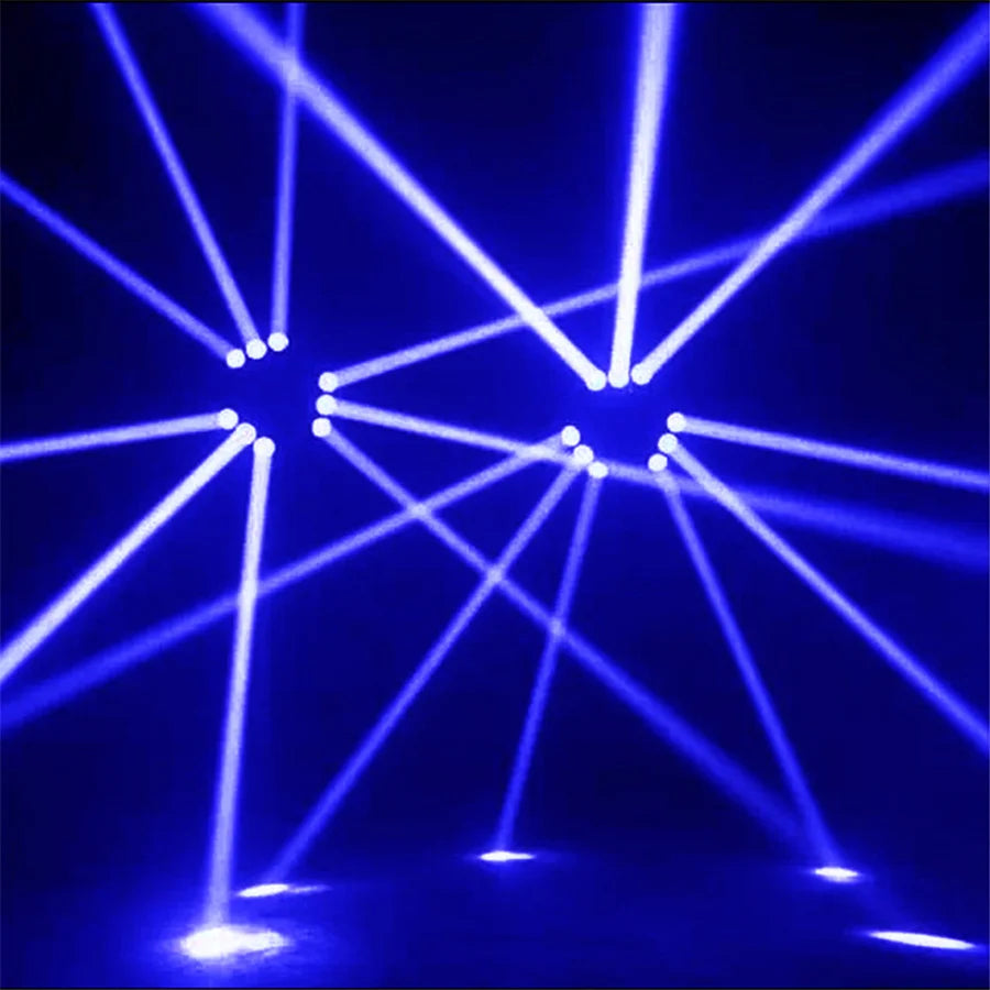 projecteur led spot lumière blanc auto 5w disco scènes professionnel party ktv pub restaurant