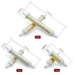 Ampoule LED R7S 220V 10W 15W 20W blanc moderne sans scintillement 80000h