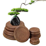 support plante bois rose vintage base théière vase décoration table basse figurine bonsaï