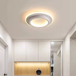 plafonnier led moderne blanc éclairage cuisine salon minimaliste(touches)flux249 2000v90 260ce
