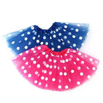 jupe tutu points classique couleur rose bleu orange violet translucide élastique femme junior été
