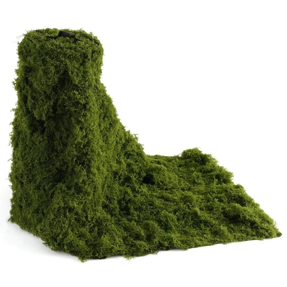 tapis artificiel vert moderne 50cm 50cm opaque pelucheux décoration intérieure adhésif durable réaliste