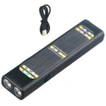 torche led rechargeable lumineuse camping extérieur clips usb magnectique haute luminosité