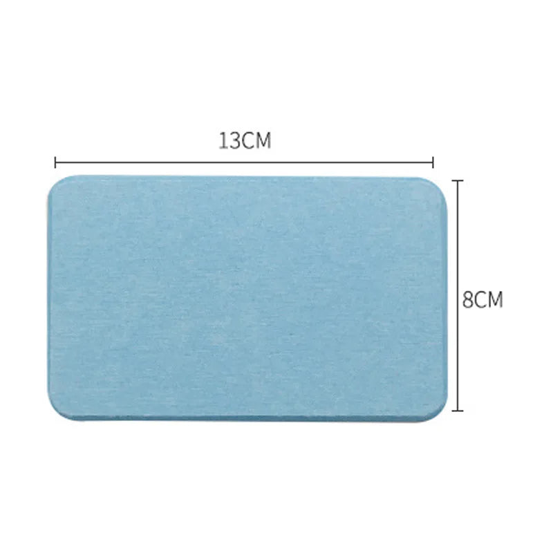 support savon moderne gris clair tissu adhésif salle bain absorbant rapide blanc opacité