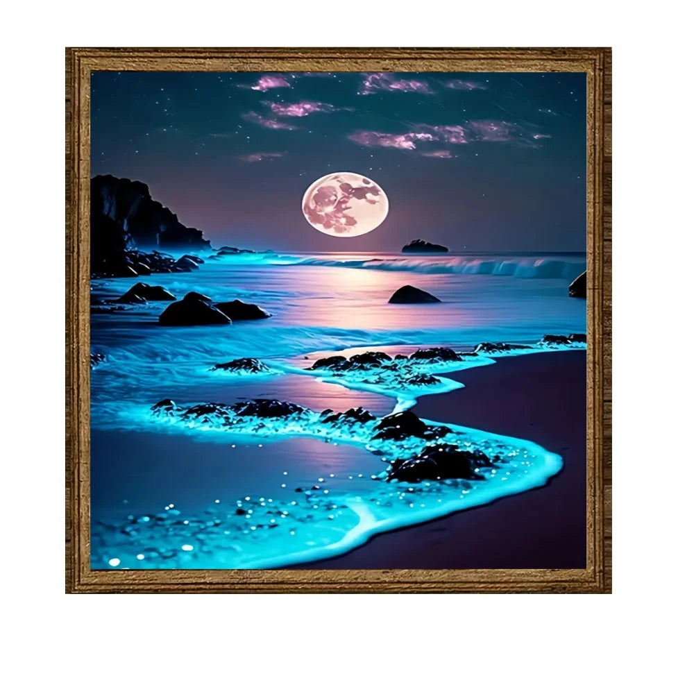 Tableau ornements floraux croix lion agneau or bleu rose noir blanc marron gothique fixation