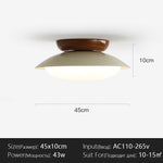 lampe moderne vert olive marron clair blanc matériau métal flux lumineux adaptable interrupteur tactile