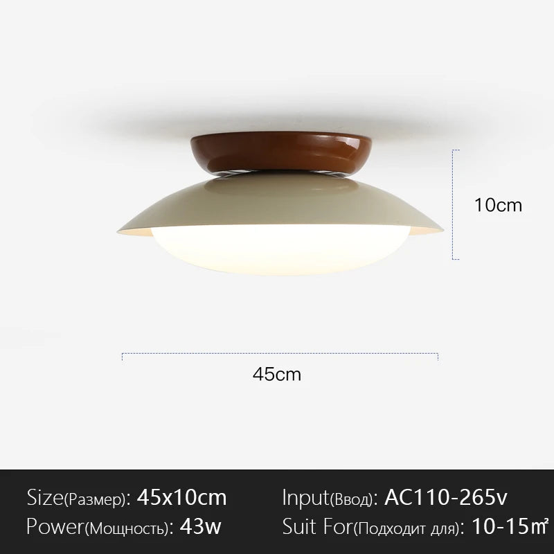 lampe moderne vert olive marron clair blanc matériau métal flux lumineux adaptable interrupteur tactile