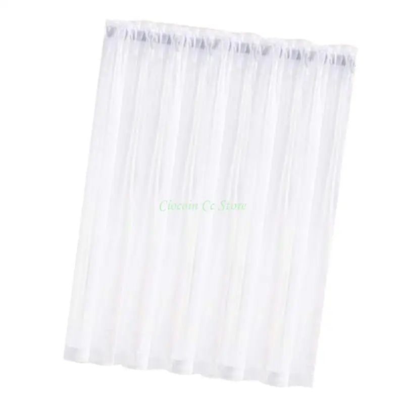 rideaux voilages blancs classiques translucides fenêtres boutique hospitalière stores romains plissés ourlet froncé