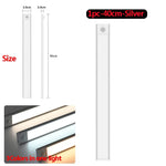 veilleuse led motion sensor sous meuble 20cm 30cm 40cm 50cm blanc moderne minimaliste