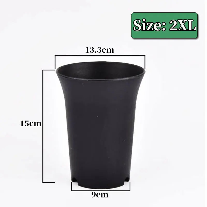 pot fleurs rond moderne fibre végétale blanc noir bac jardin intérieur extérieur décoration maison