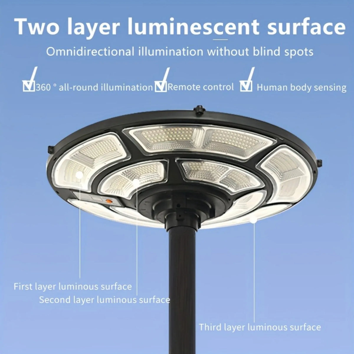 lumière solaire extérieure moderne télécommande facile noir blanc fixations murales led
