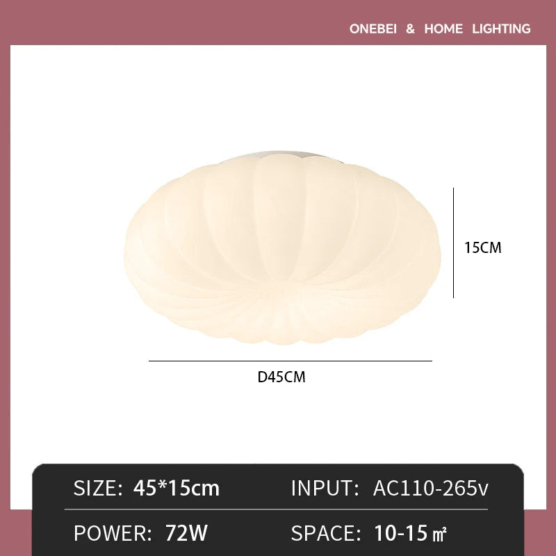 lampe moderne blanche nervures acier facile 2000lm chambre salon cuisine