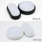 applique murale led moderne noir blanc surface opaques minimaliste 215x160 260x125 16w 20w
