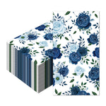 serviettes table papier jetables motif floral mariage décoration fête anniversaire classique