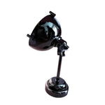lampe table classique or blanc métal tissu 14ans+ miniature abat jour base