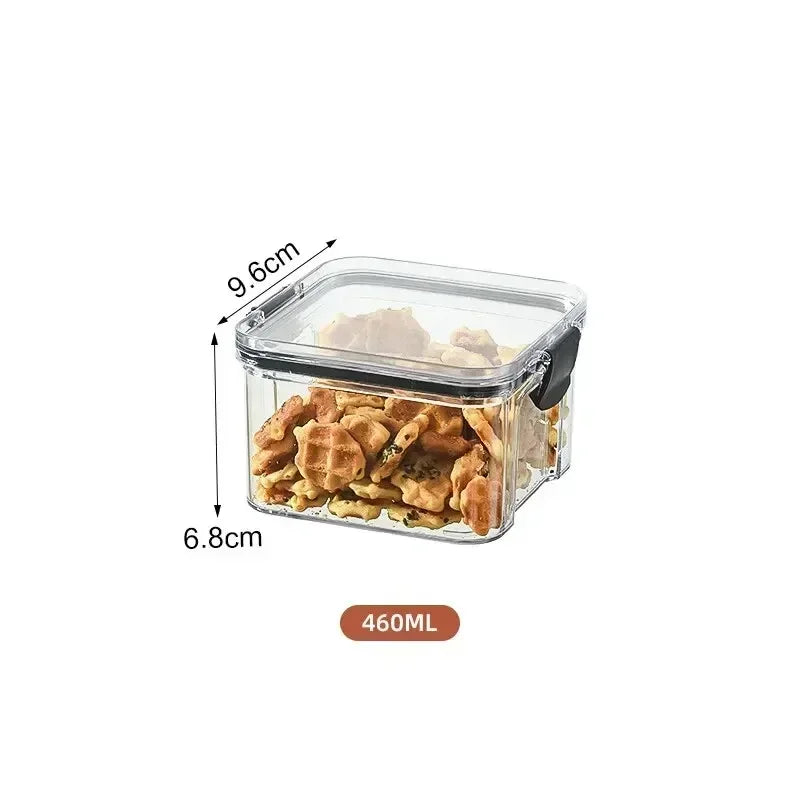 boîtes rangement hermétiques plastique qualité alimentaire épices céréales fruits secs anti humidité respectueux environnement