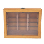 présentoir livres miniatures coffret bois clair rustique vintage fenêtres plastique soulagement stress étagère