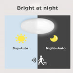 lumière moderne blanc motion sensor 22cm 4.5cm 20w 15w led intelligent
