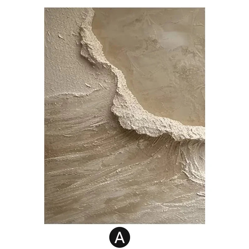 tableau abstrait moderne toile minimaliste 50x70 40x60 30x40 20x30 55x80 grungy beige gris