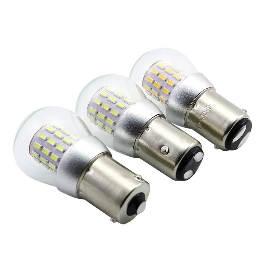 ampoules led 12v 24v blanc 500 lumens ba15d ba15s bateau navigation moderne