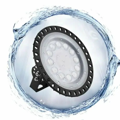 lampes led industrielles hautes luminosités noir blanc modernes rondes points lumineux tringle fixations