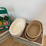 panier rangement tissé réutilisable respectueux environnement moderne beige blanc stockage rangement cosmétiques collations
