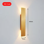applique murale moderne led blanc noir doré fixée mur éclairage quotidien salon chambre entrée