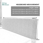 housse tête lit grise quiltée épaisse douce protection textile moderne chambre confort
